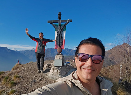 Alla CROCE del PIZZO RABBIOSO (1132 m) da Bracca ad anello passando dalla CROCE DI BRACCA (937 m)-19febb24 - FOTOGALLERY